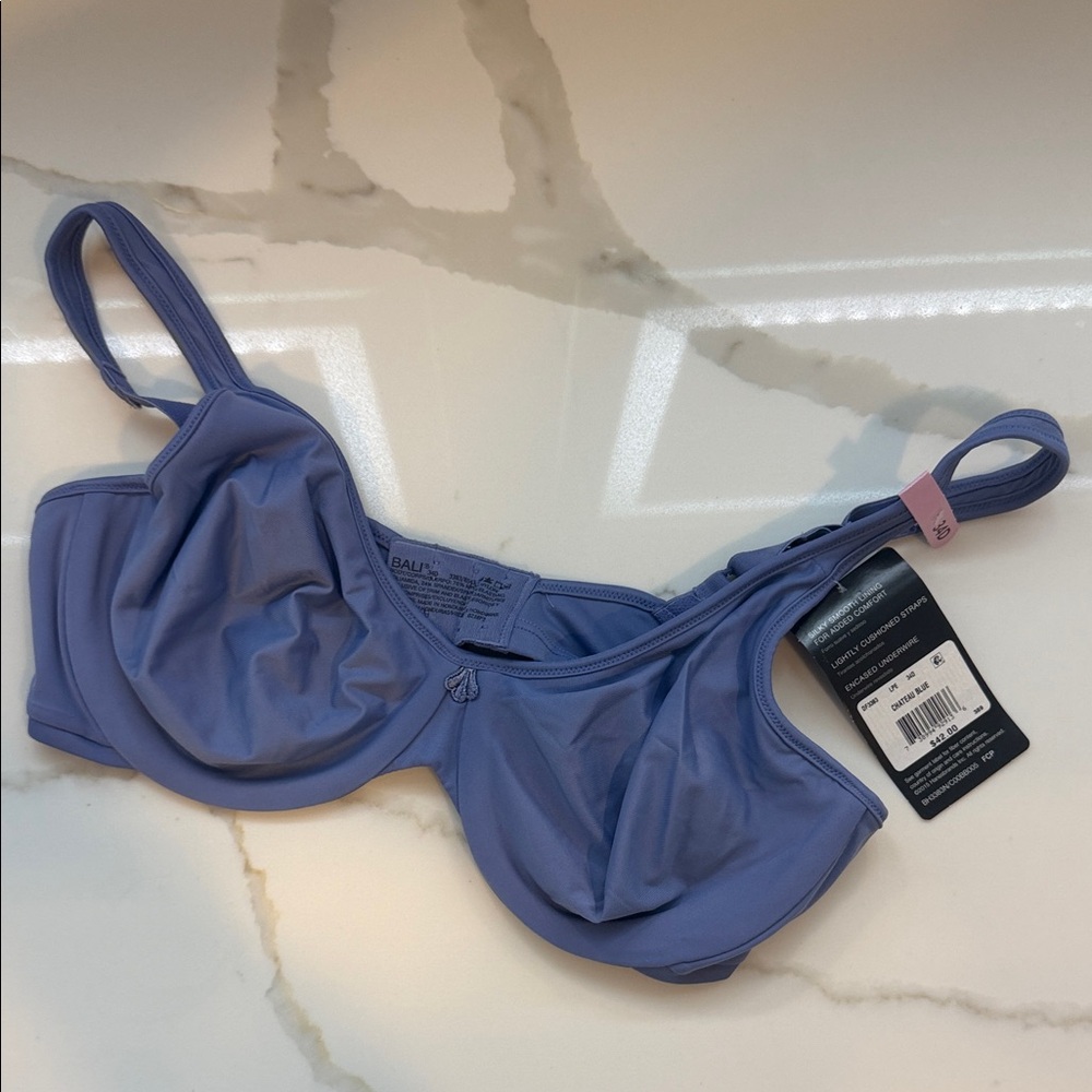 Everyday Underwire Bra in Periwinkle - Lightweight Support